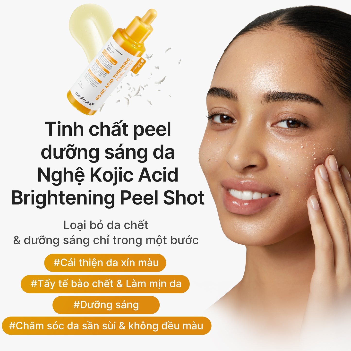 Kojic Acid Turmeric Peel Shot