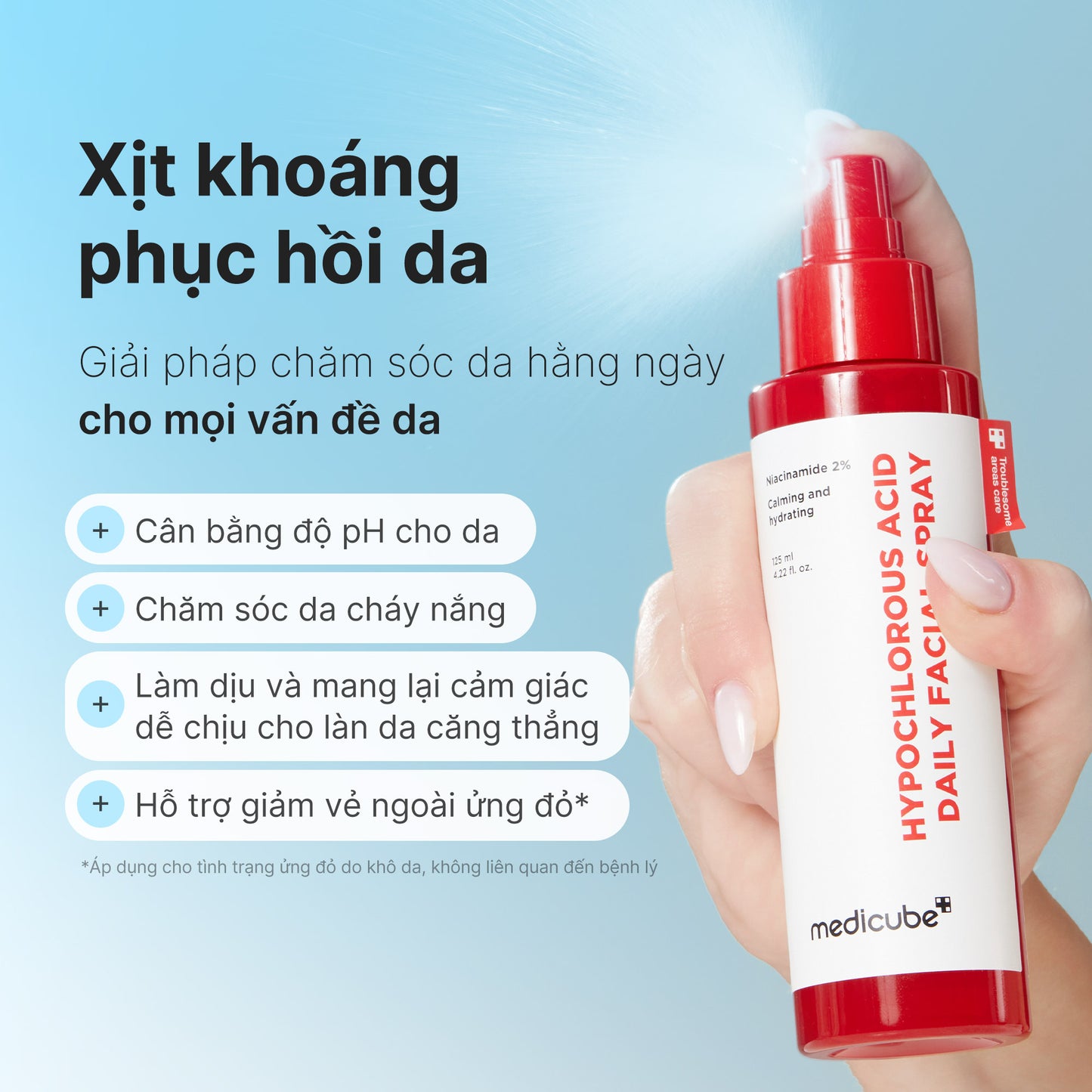 Hypochlorous Acid Power Soothing Spray