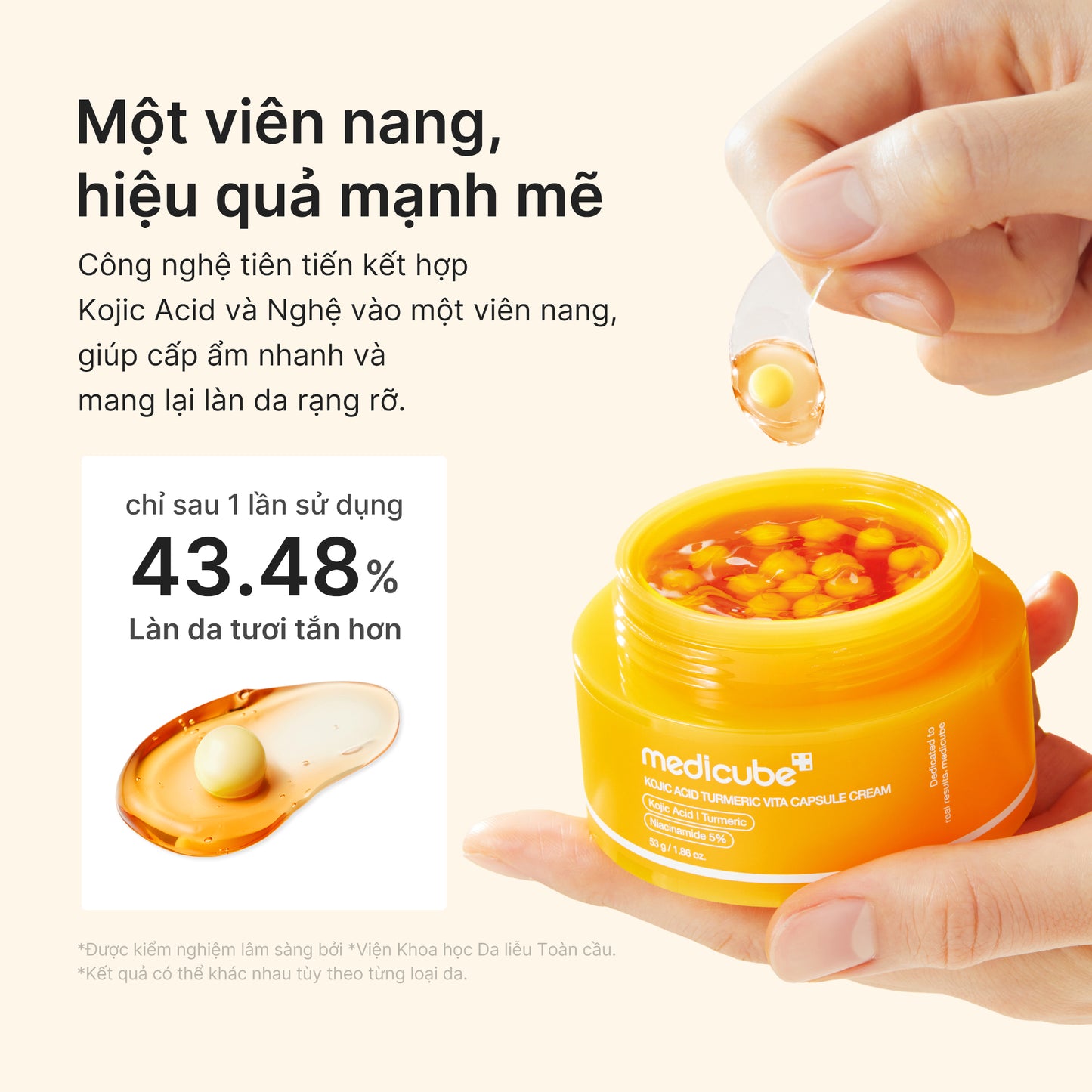 Kojic Acid Turmeric Vita Capsule Cream