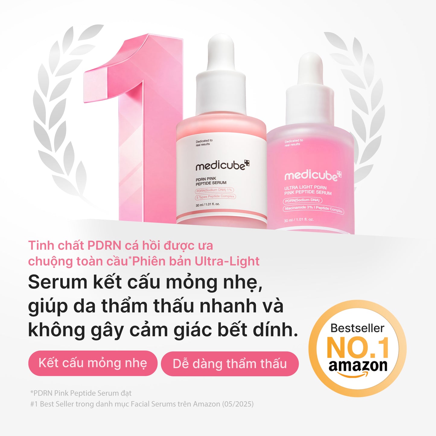 Ultra Light PDRN Pink Peptide Serum